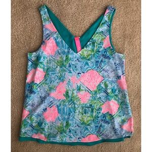 Lilly Pulitzer Florin Reversible Tank Top